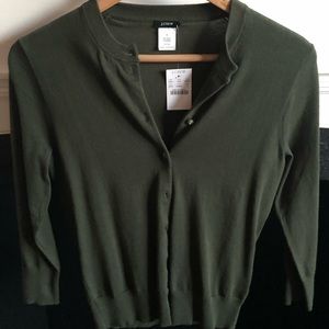 J Crew cardigan NWT